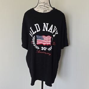 Old Navy Black Anniversary Graphic Tee